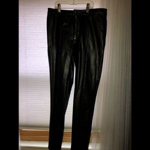 Fashion Nova High Waisted Leather Pants